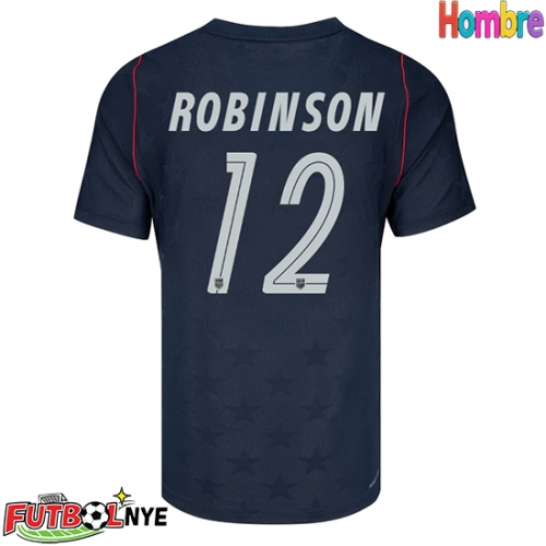 Camiseta Estados Unidos Miles Robinson #12 Visitante Equipación Mundial 2026 manga corta